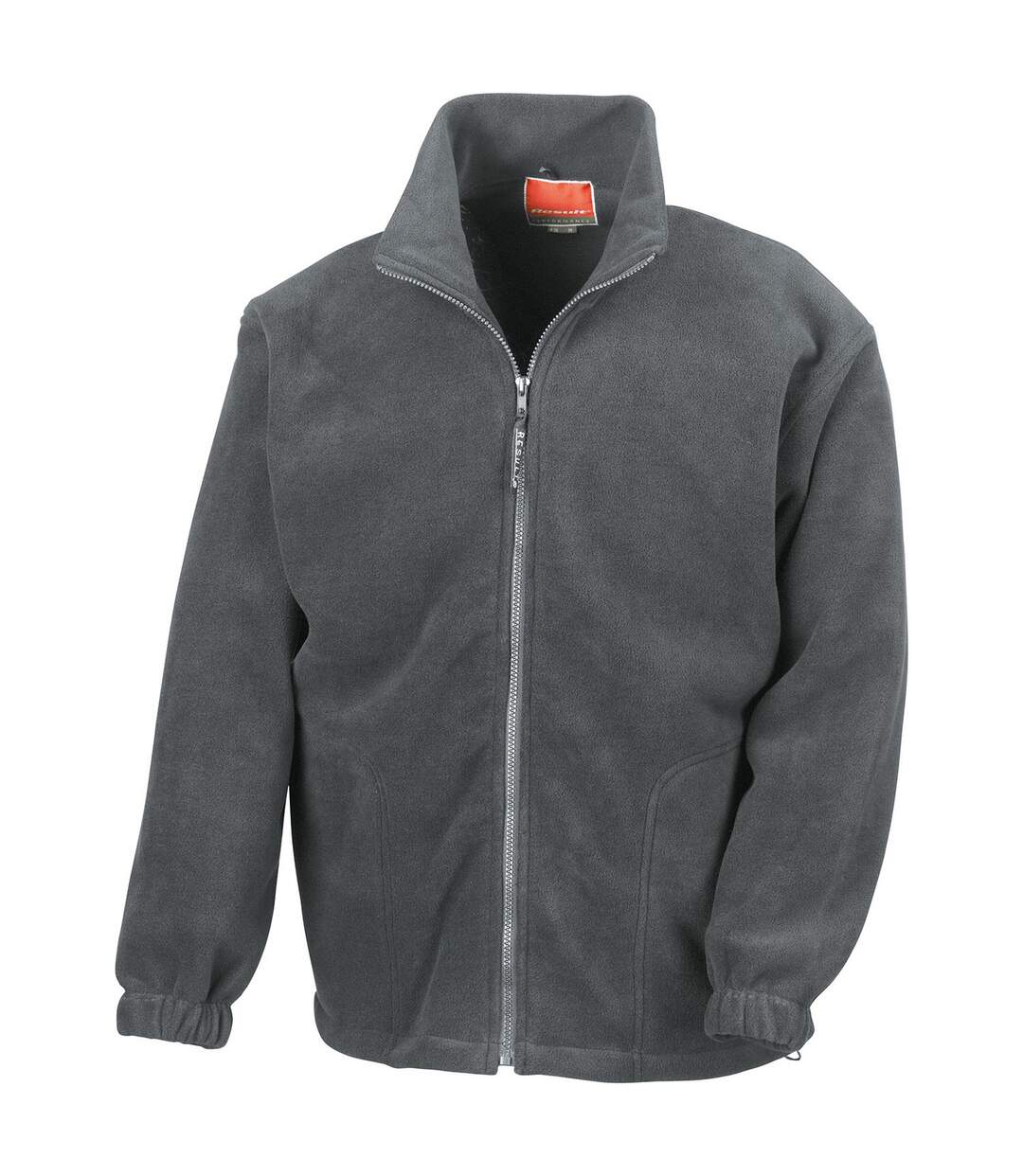 Veste polaire homme gris oxford Result