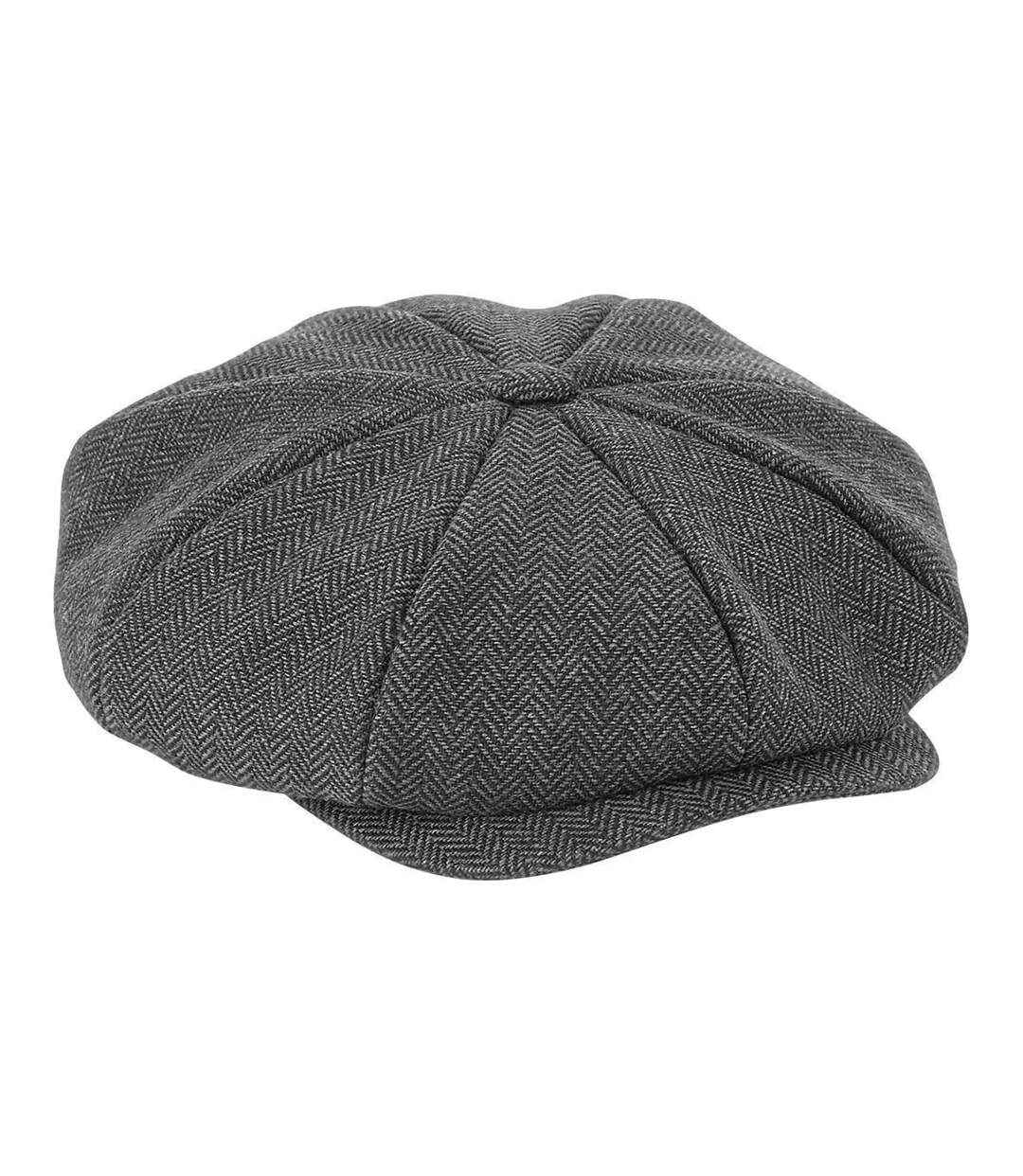 Casquette gavroche - B628 - gris foncé