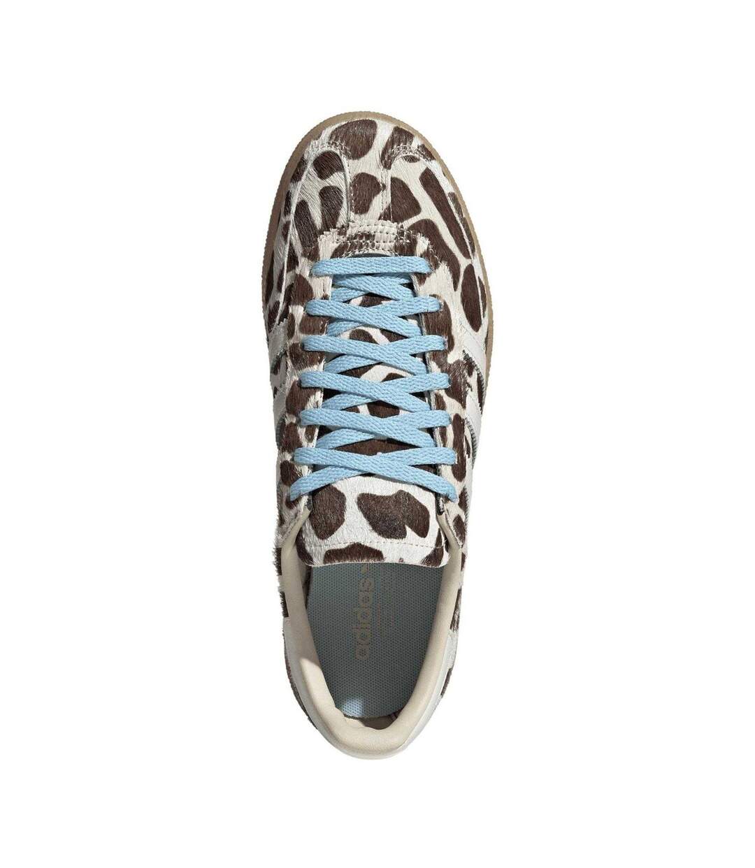 Baskets Handball Spezial Femme Blanc Marron Adidas-4
