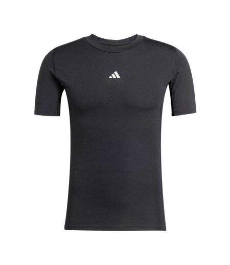 T-shirt Manches Courtes Homme Noir Adidas