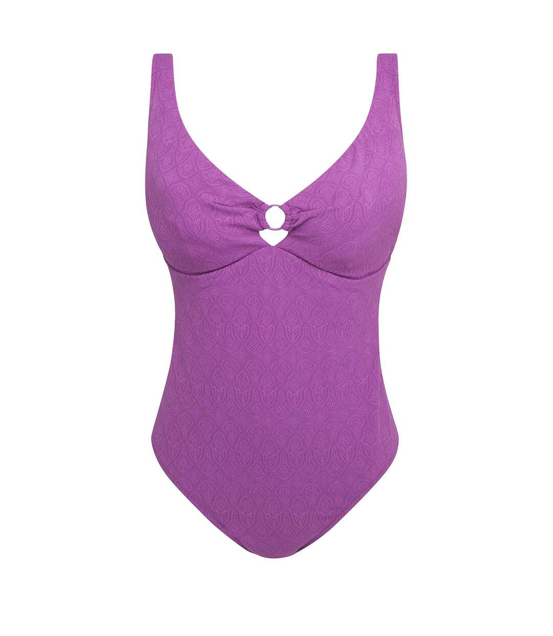 Maillot de bain une pièce violet Lavande-1