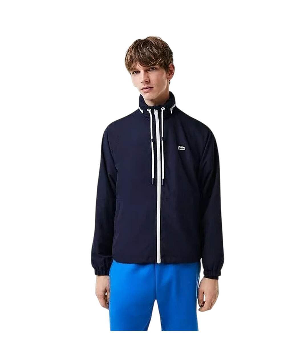 Veste homme bleu Lacoste-4