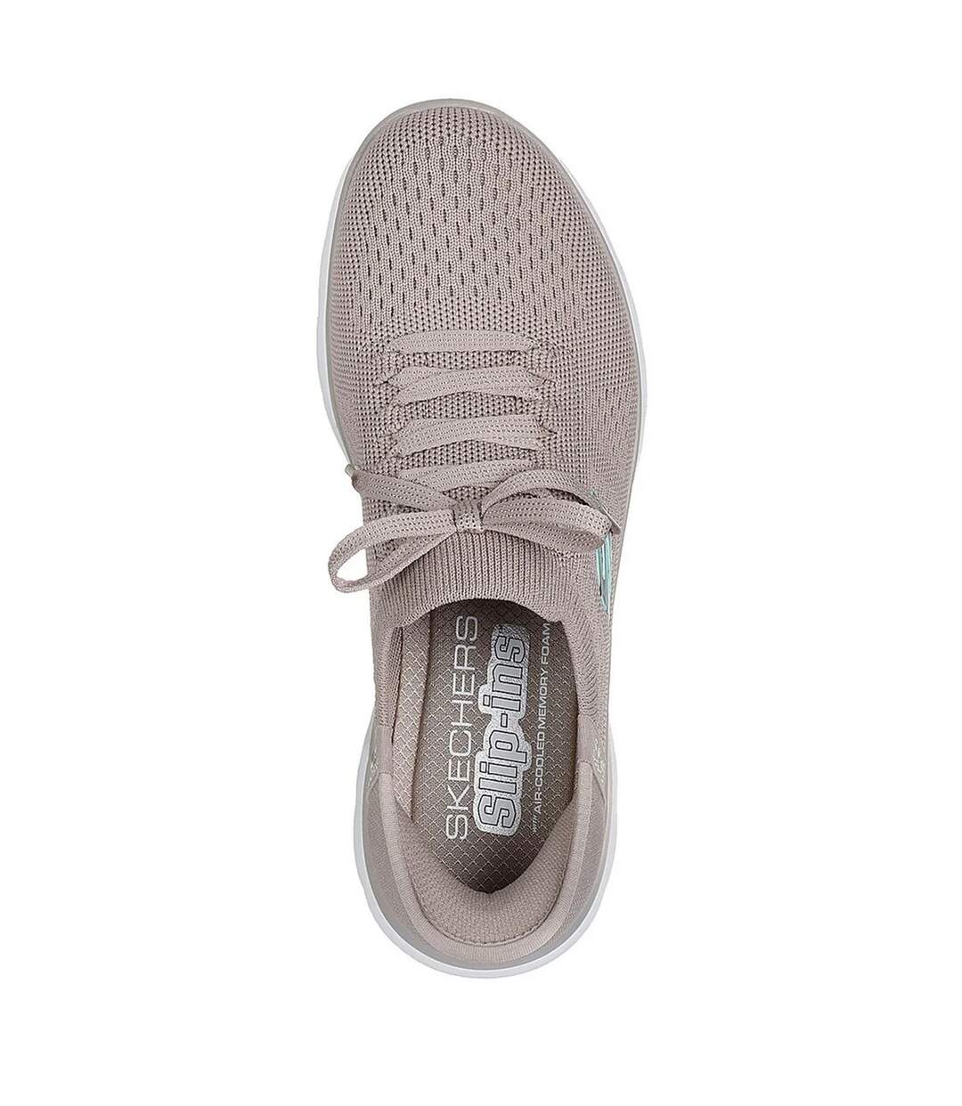 Chaussures Décontractées Summits Diamond Dream Homme Taupe Turquoise Pâle Skechers-3
