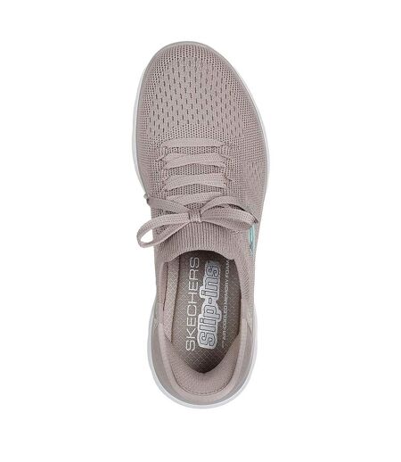 Chaussures Décontractées Summits Diamond Dream Homme Taupe Turquoise Pâle Skechers