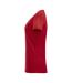 Clique - T-shirt CAROLINA - Femme (Rouge) - UTUB285