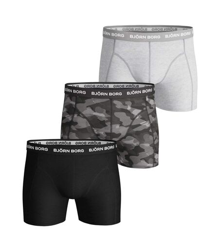 3 Pack Mens Cotton Stretch Boxers Soft Everyday Underwear Shorts