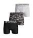 3 Pack Mens Cotton Stretch Boxers Soft Everyday Underwear Shorts-1