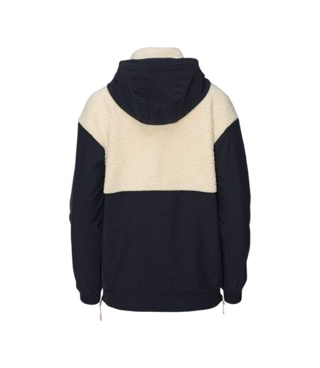 Veste Neckra Femme Beige Bleu Marine Foncé Iguana