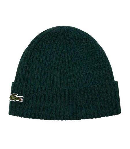 Bonnet Vert Foncé Homme Lacoste RB0001 - Taille unique