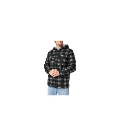 Mens Heavy Duty Full Zip Hoodie Black Dunlop