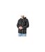 Mens Heavy Duty Full Zip Hoodie Black Dunlop-1