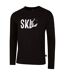 Regatta Mens Stomping Skiing Scene Long-Sleeved T-Shirt (Black) - UTRG9625