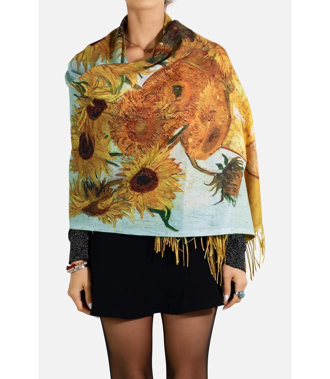 Echarpe Tournesol Van Gogh-1