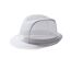 Chapeau trilby adulte blanc Dennys Dennys