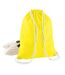 Sac De Gym 12 Litres Taille Unique Jaune Westford Mill-1