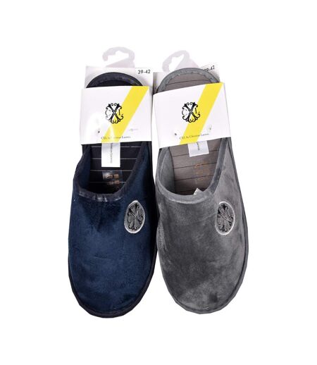 Pantoufles pour homme CXL By LACROIX Confort et Qualité Supérieure - Pack de 2