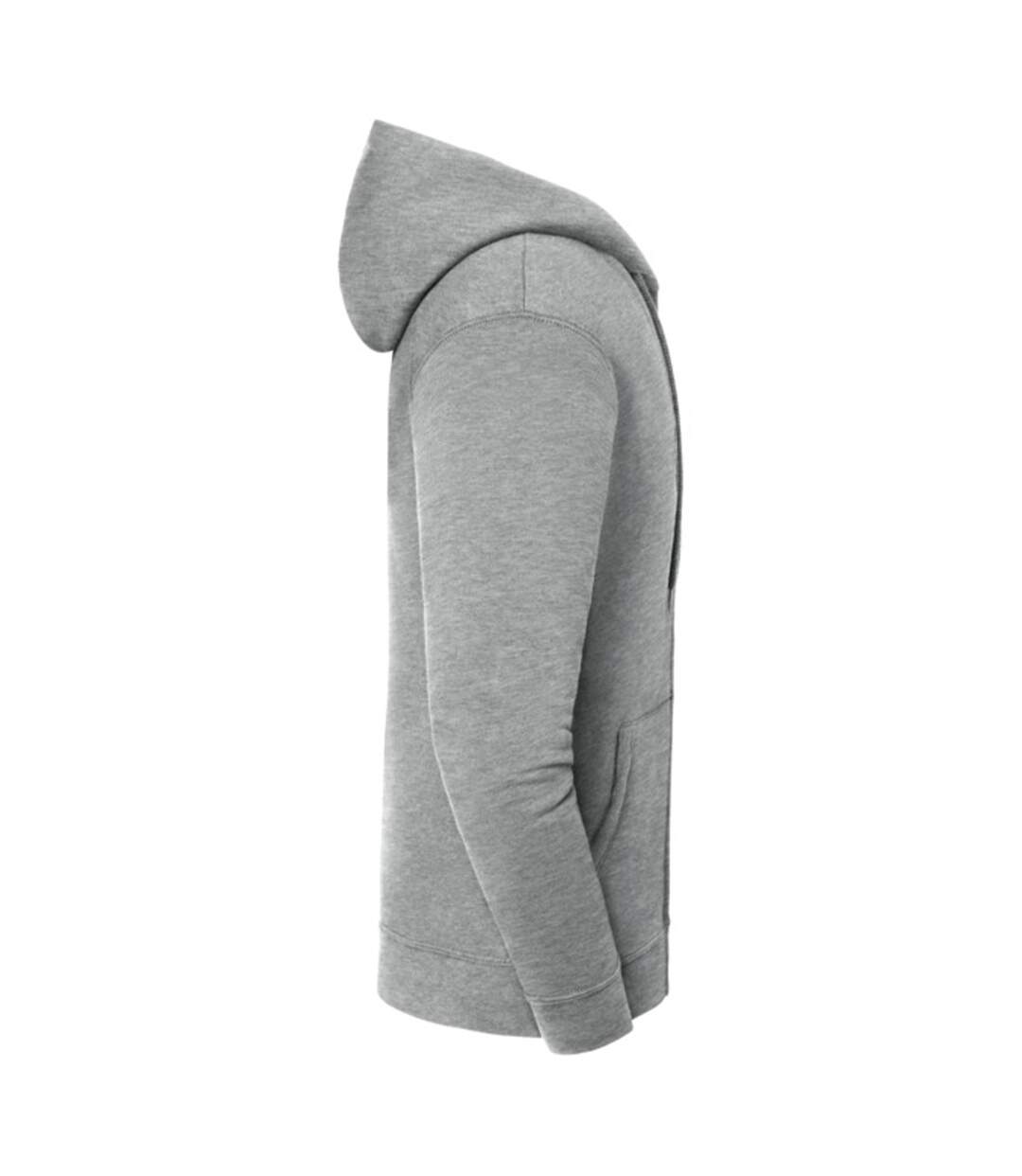 Veste De Survêtement Iconic Premium Homme Gris Clair Chiné Fruit Of The Loom-3