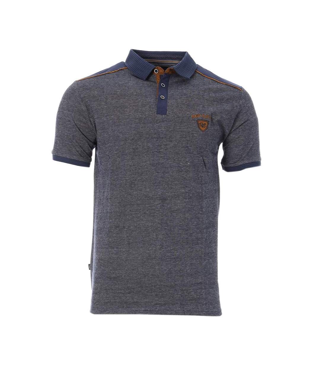 Polo marine homme union black pro-1