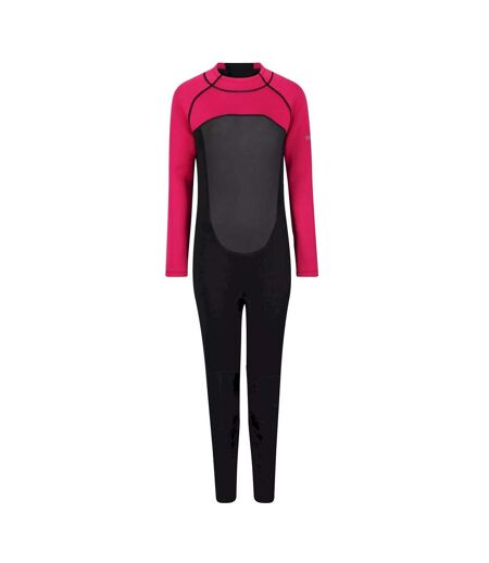 Womens/ladies Wetsuit Dark Grey Black Regatta