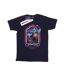 Disney Womens/Ladies Onward Brothers Crest Cotton Boyfriend T-Shirt (Bleu marine) - UTBI42393-1