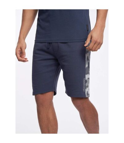 Crosshatch Mens Bellmire Shorts (Blue)