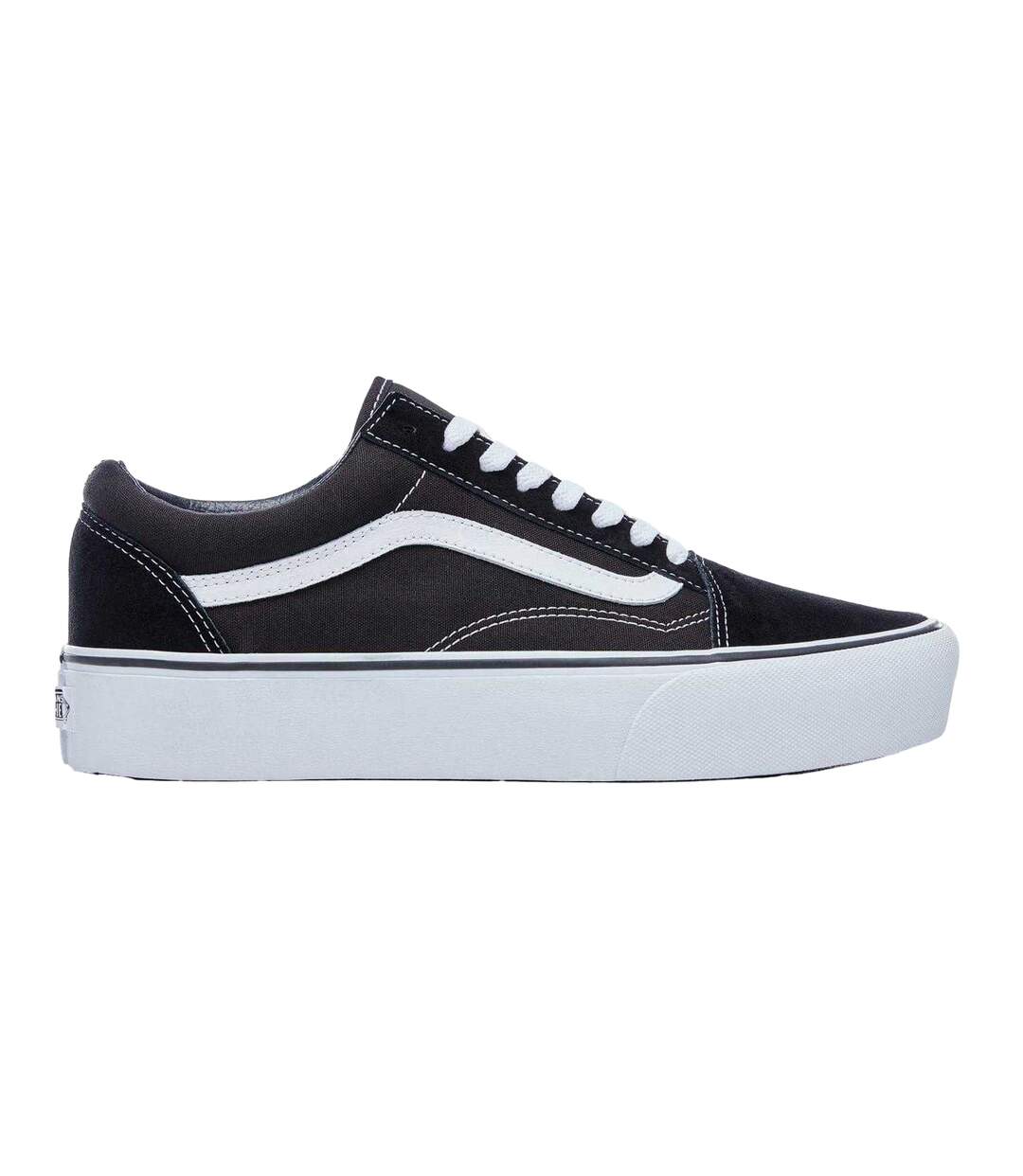 Chaussures À Roulettes Old Skool Adulte Noir Blanc Vans-1