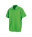 Spiro Impact Mens Performance Aircool Polo T-Shirt (Lime)