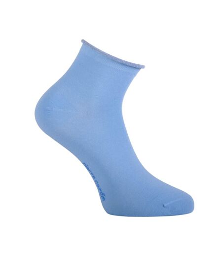 6 paires de chaussettes quarter 200 aiguilles femme Hand made Silver Pierre Cardin