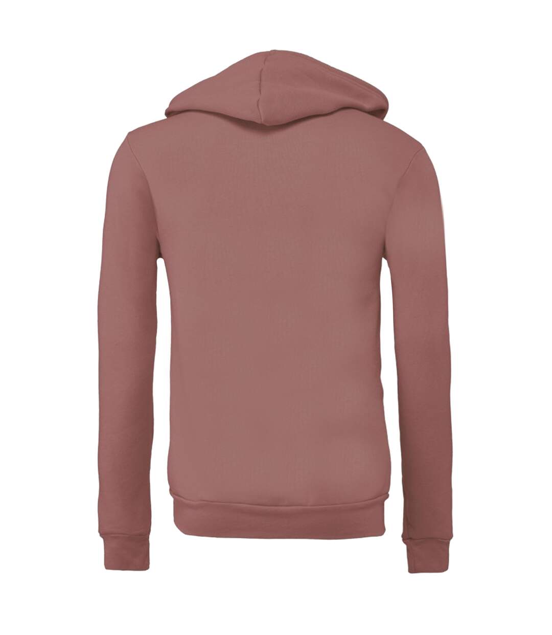 Canvas Sweat À Capuche Et Fermeture Zippée Homme Mauve Bella + Canvas-2
