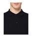 Polo Manches Longues Homme Noir Stedman-4