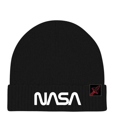 NASA Worm Logo Beanie (Black) - UTHE601