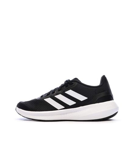 Baskets noires/blanches femme adidas runfalcon