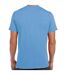 T-shirt manches courtes homme bleuet clair Gildan