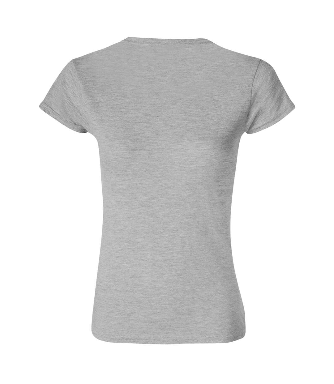 T-shirt Softstyle Femme Gris Chiné Gildan-2