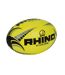 Rhino - Ballon de rugby CYCLONE (Jaune fluo) (Taille 4) - UTRD802