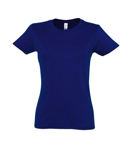 SOLS - T-shirt manches courtes IMPERIAL - Femme (Bleu foncé) - UTPC291