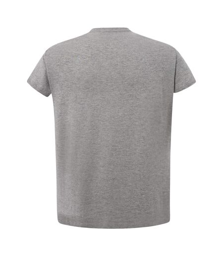T-shirt Motif/style Uni Femme Gris Chiné JHK