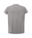 T-shirt Motif/style Uni Femme Gris Chiné JHK-2