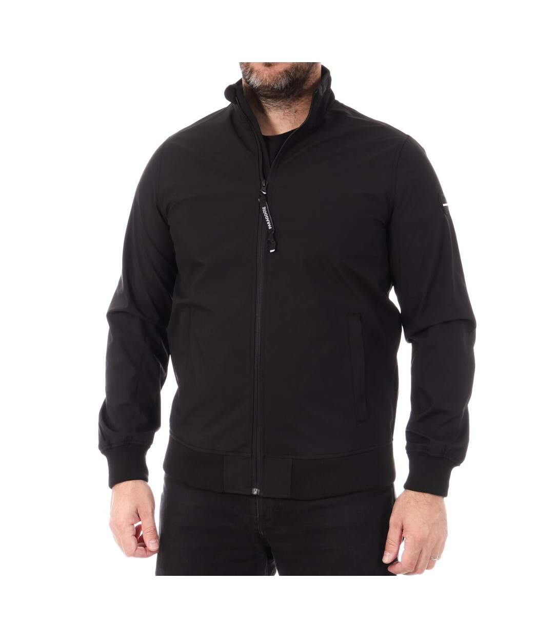 Blouson noir homme paragoose harisson-1