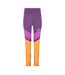 Womens/ladies Athletic Running Tights Multicoloured Diadora-1