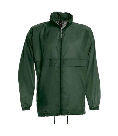 B&c Sirocco Mens Lightweight Jacket / Vestes Extérieures Pour Hommes Vert Bouteille B And C