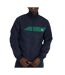 Veste zippée marine/verte homme le coq sportif saison - m-1
