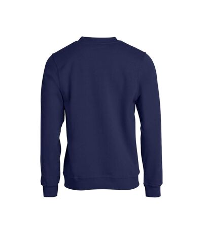 Sweat basic adulte bleu marine foncé Clique