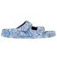 Womens/ladies appledore printed pool sliders azure Weird Fish-3