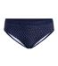 Womens/ladies Polka Dot Swim Briefs Navy Trespass-1