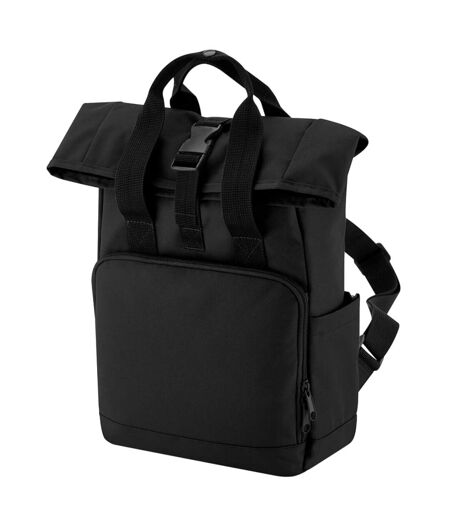 Bagbase Mini Recycled Twin Handle Knapsack (Black) (One Size) - UTBC4942