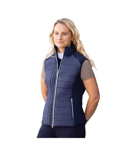 Veste Sans Manches Elevate Allure Femme Bleu Marine Gris Acier Gris Hy