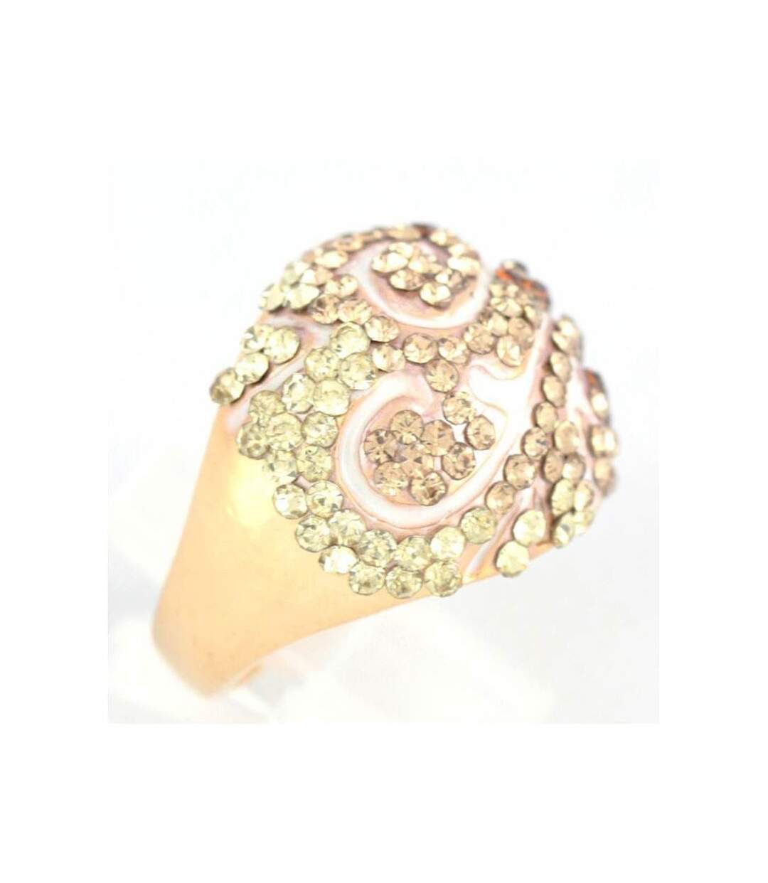 Bague Arabesque Dorée Femme DAPHNEE-2