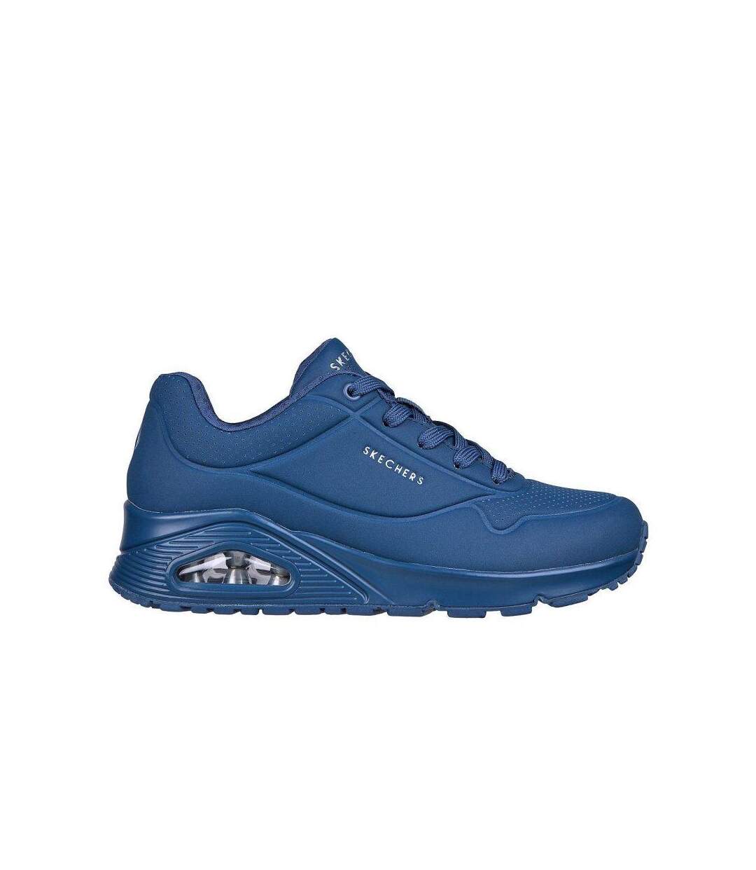 Baskets Uno Stand On Air Femme Bleu Skechers-2