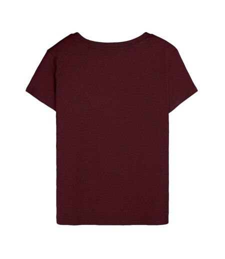 T-shirt bordeaux femme teddy smith mia